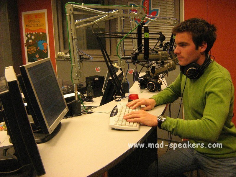 In Studio Of Czech Radio Radio Wave